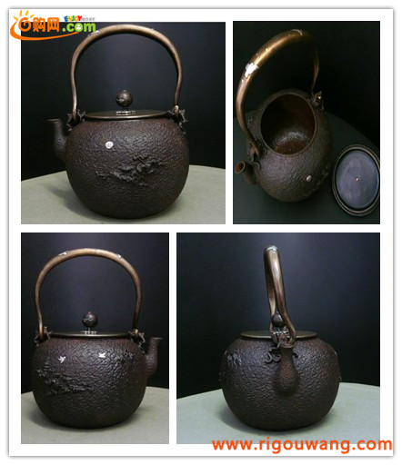 日本龟文堂铁壶